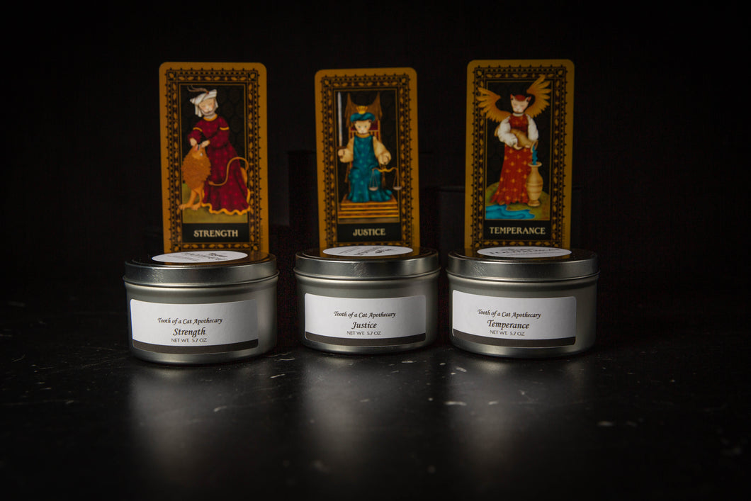 Tarot Inspired Soy Candle Set