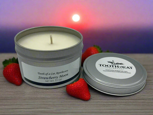 Strawberry Moon Soy Candle