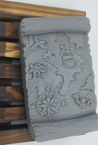 Pirate Map Soap