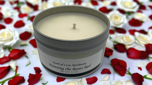 Painting the Roses Red Soy Candle