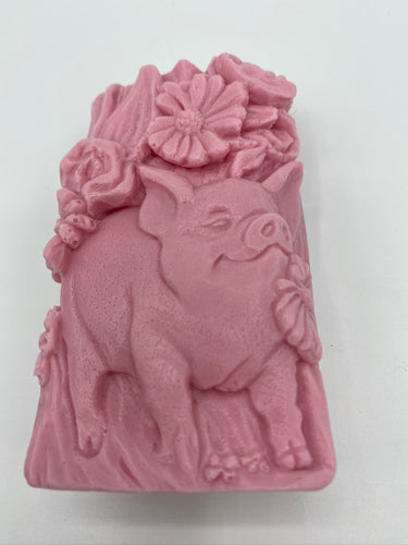 Pink Pig Soap