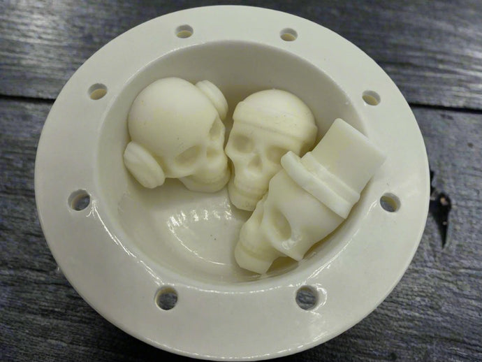 Skull Shaped, Molded Wax Melts